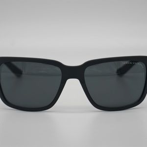 Armani Exchange Men's Black Rectangle Sunglasses